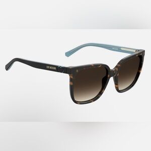 Love Moschino 044/S 086 (Ha) Havana/Brown Sunglasses 😎 🩵NWT AUTHENTIC✨